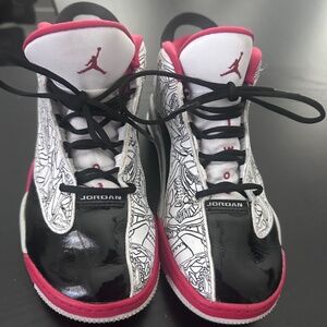 Jordan Dub Zero White Varsity Red Size 3Y